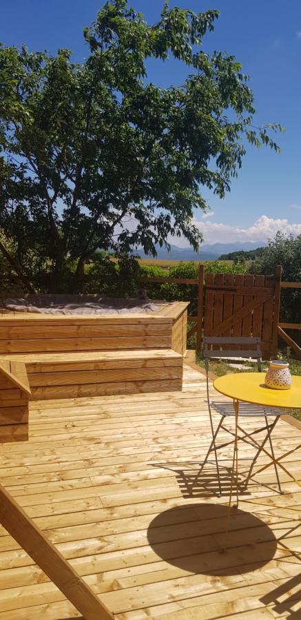 Cottage Combet Gîte Climatisé avec Jacuzzi Marsanne Extérieur photo